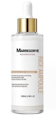 Marregorye Rice Exfoliating Ampoule 100ml Niacinamide Serum NIB